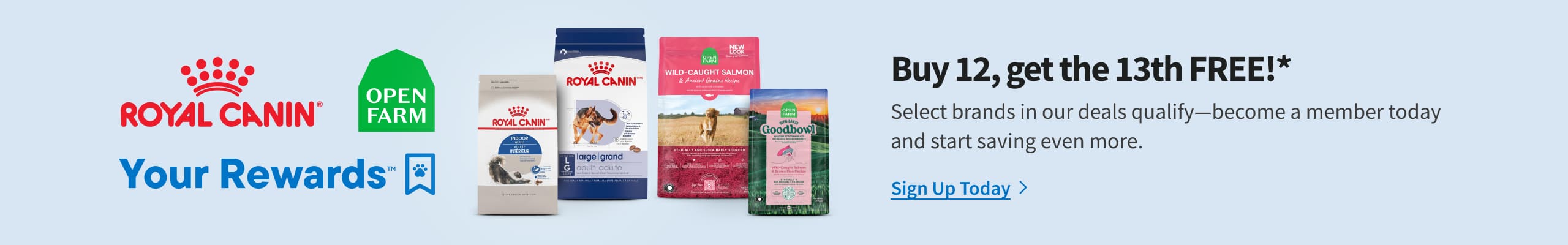 Royal Canin - Your Rewards - Buy 12, get the 13th free*