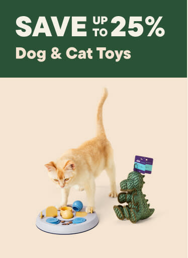 Dog & Cat Toys – Save up to 25%