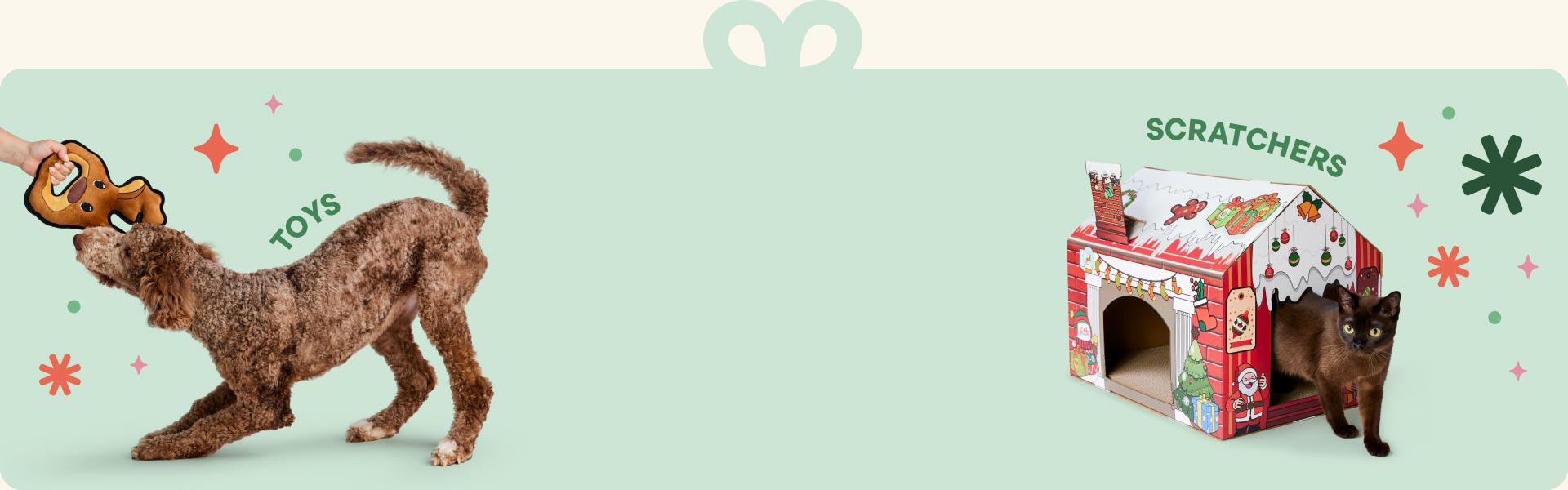 Holiday Shop hero banner background