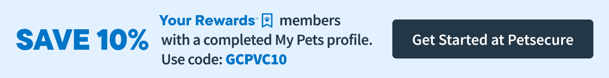 Save 10% - Get Started at PetSecure