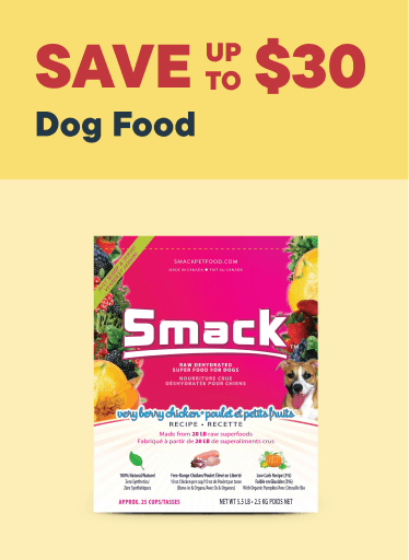 Dog Food – Save up to $30
