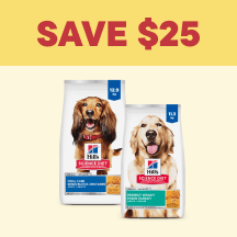 Dog Megamenu Callout 1 - Save $25
