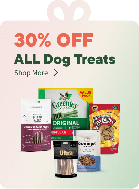 30% Off All Dog Treats