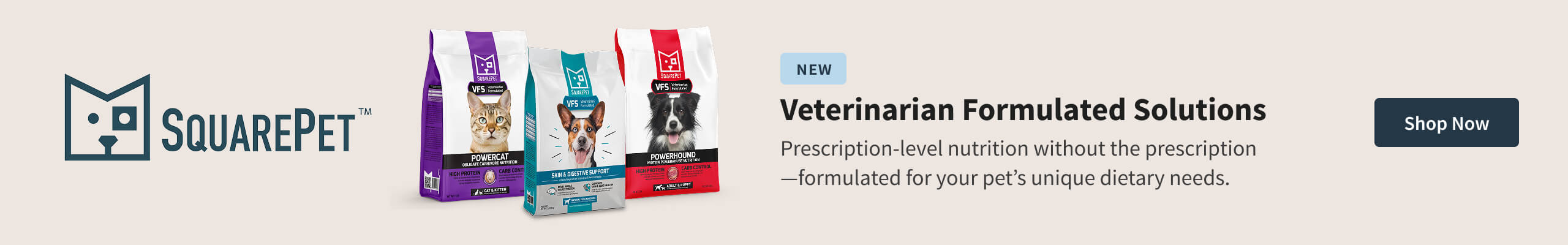 SquarePet - New Veterinarian Formulated Solutions - Shop Now