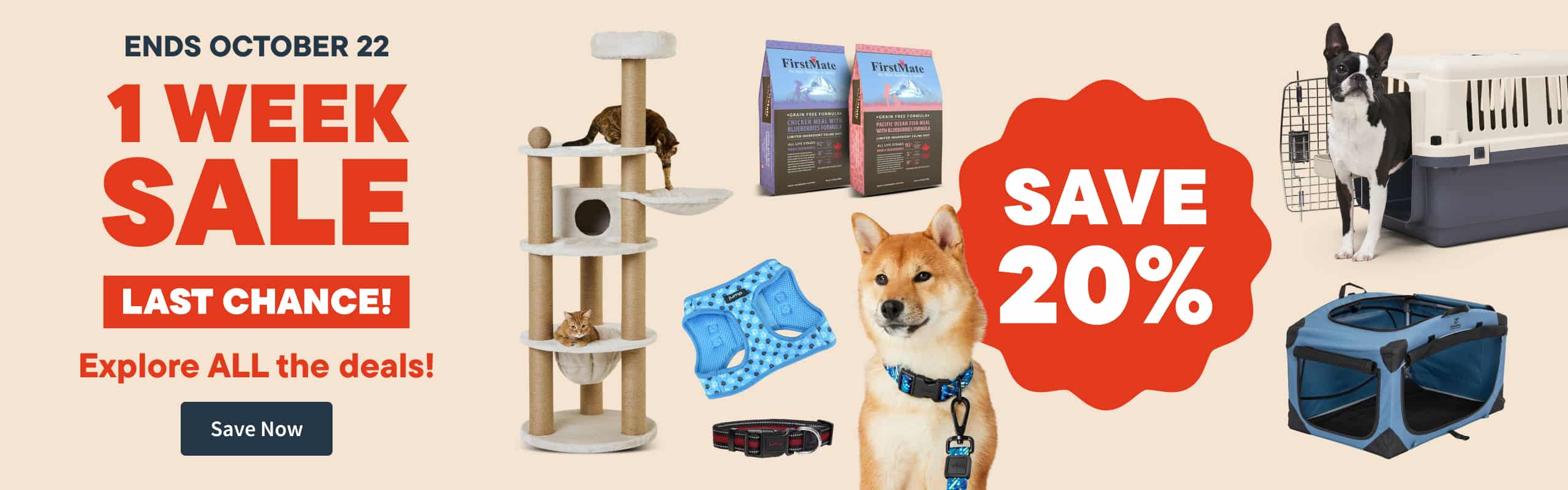 October 16-22 1 week only Sale. Save Now