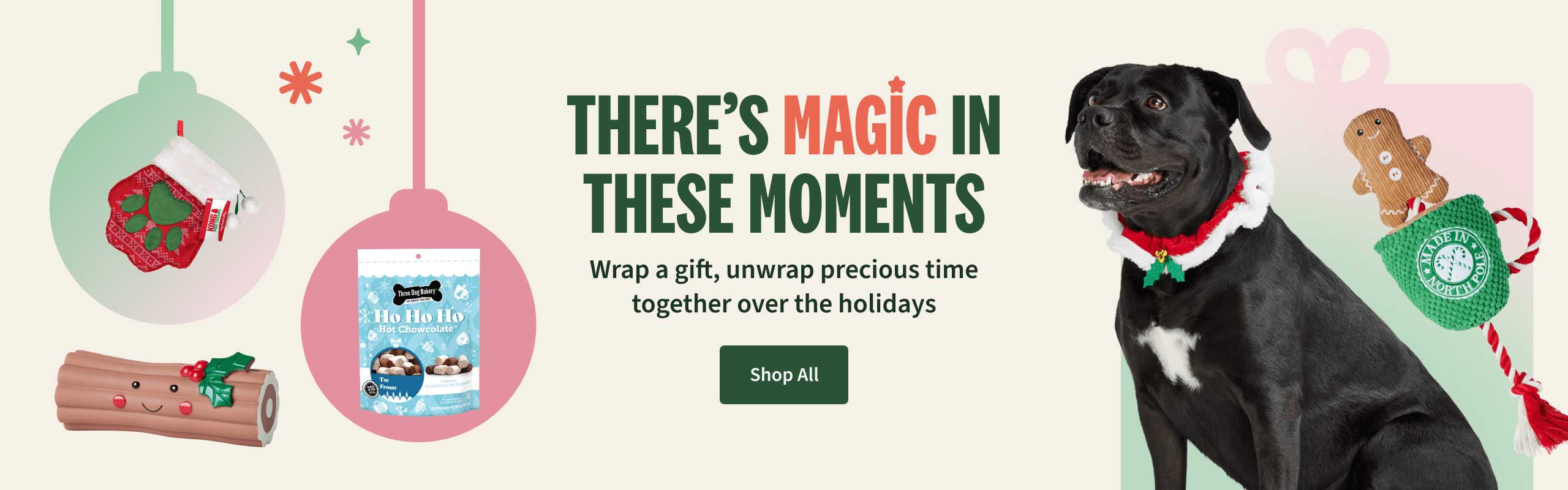 There's Magic in these moments. Wrap a gift, unwrap precious time together over the holidays - Shop All