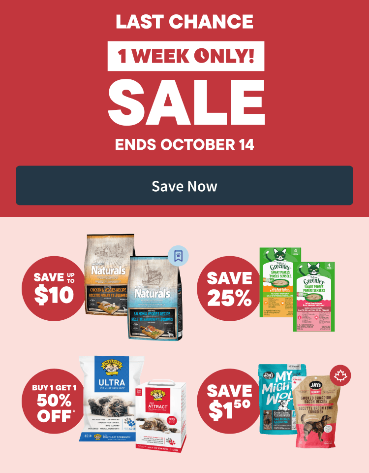 Last Chance 1 Week Only Sale - October 13 to 14. Save Now