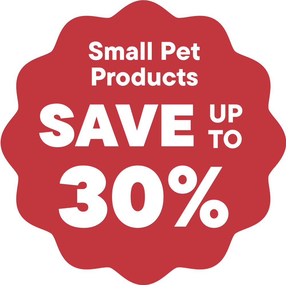 Small Pet Products. Save up to 30%