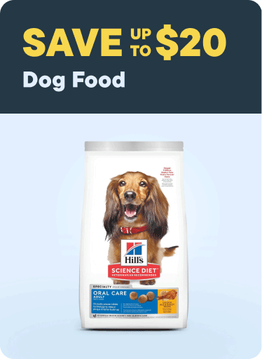 Save up to $20 Dog Food
