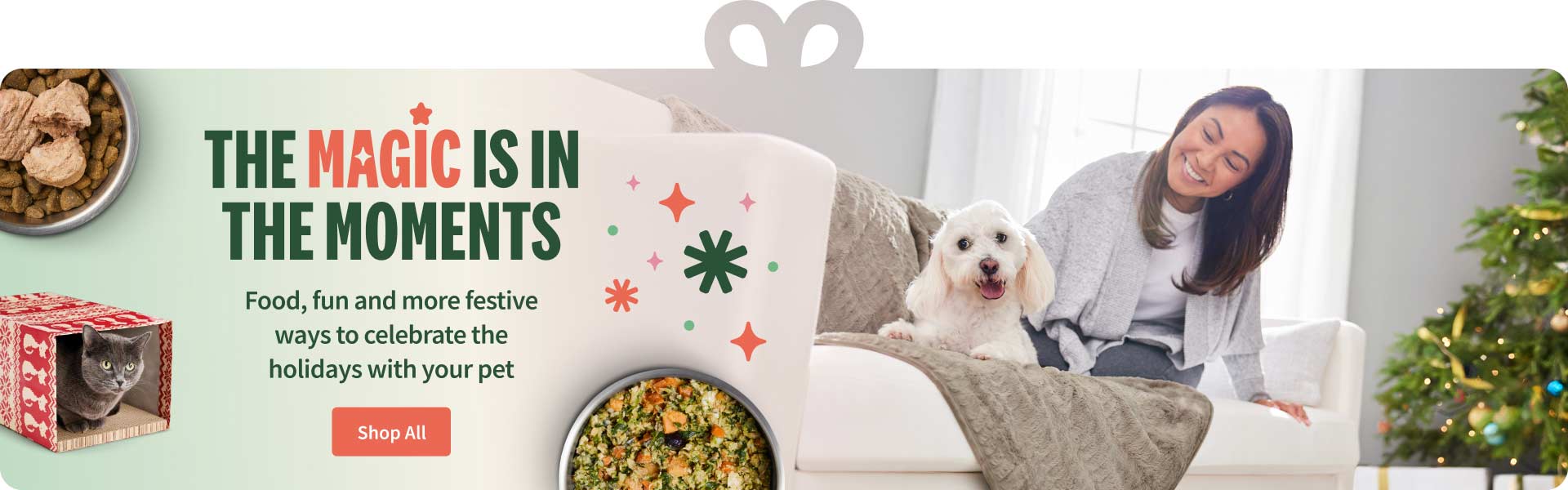 There's Magic in these moments. Wrap a gift, unwrap precious time together over the holidays - Shop All