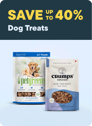 Save up to 40% on Dog Treats