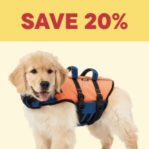 Dog Megamenu Callout 5 - Save 20%