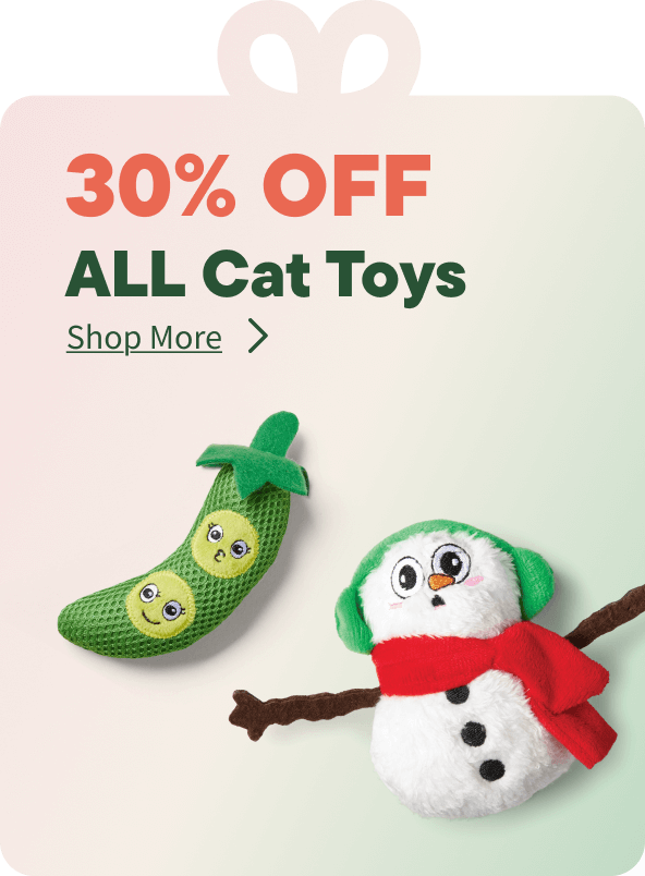 30% Off All Cat Toys