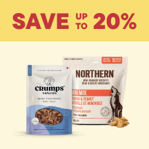 Dog Megamenu Callout 4 - Save 20%