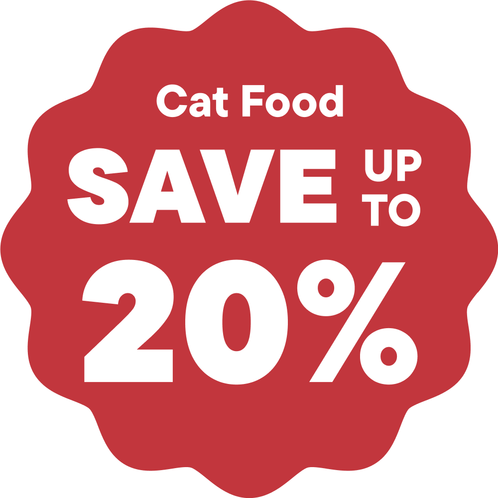 Cat Food Save up to 20%