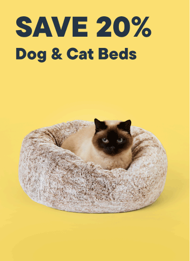 Save 20% on Dog & Cat Beds