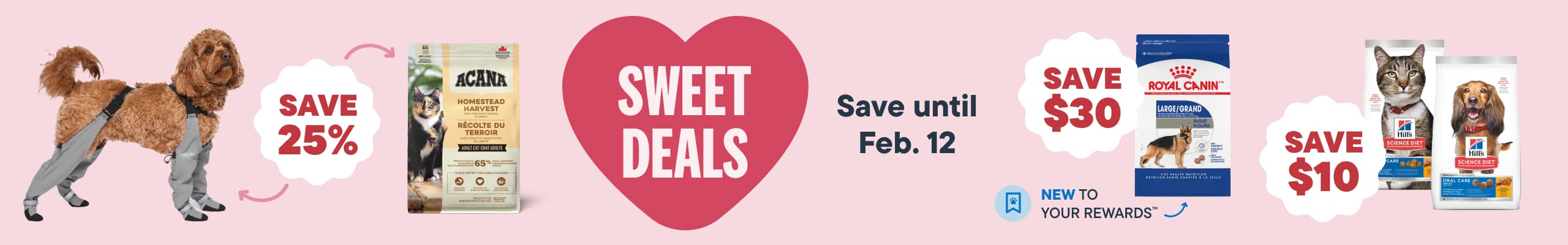 Sweet Deals. Save until Feb 12