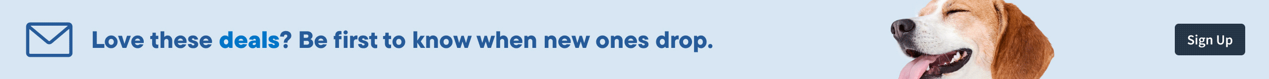 Love these deals? Be first to know when new ones drop. Sign Up.