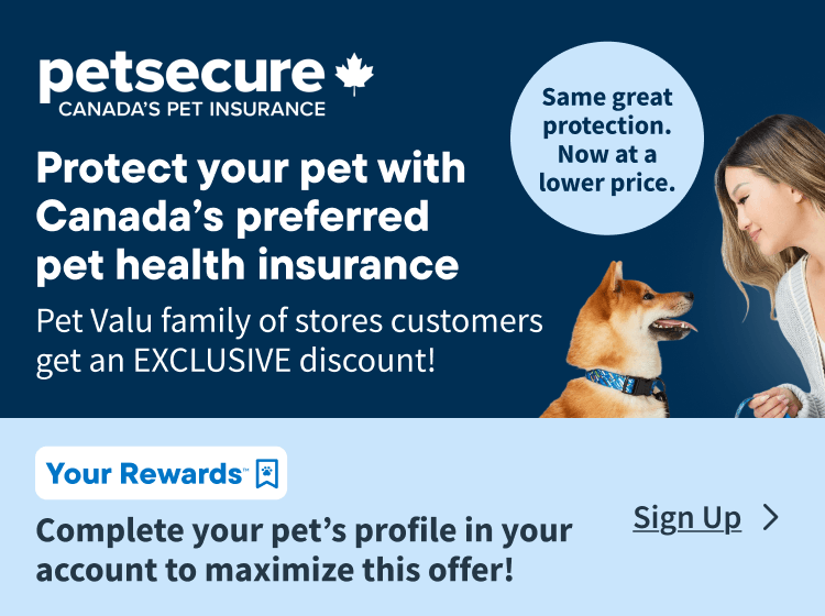 Petsecure Canada's pet insurance - Your Rewards