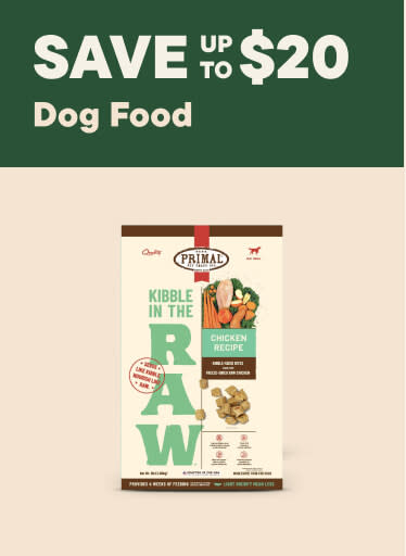 Dog Food – Save up to $20