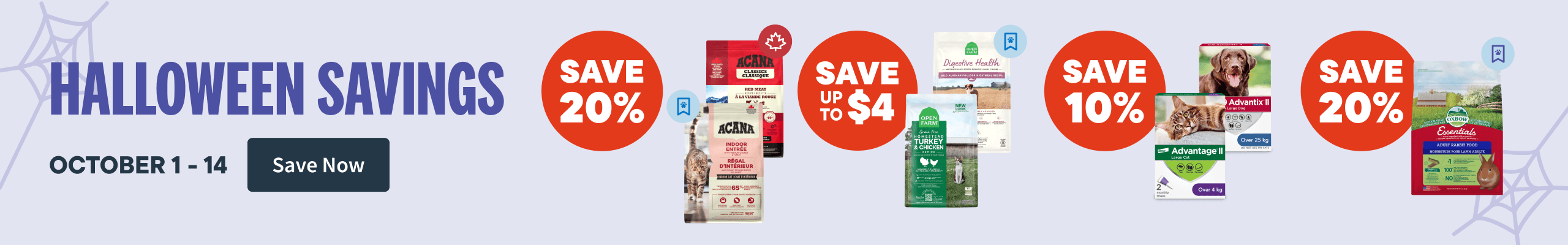 Halloween Savings - October 1 to 14 - Save Now