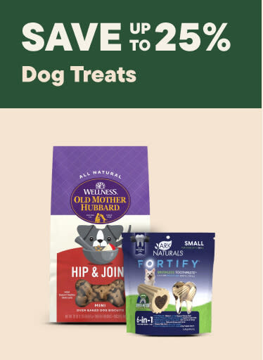 Dog Treats – Save up to $20