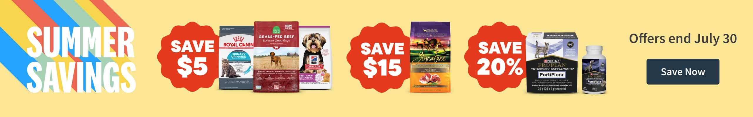 Spring Savings, Save until July 30 - Save now