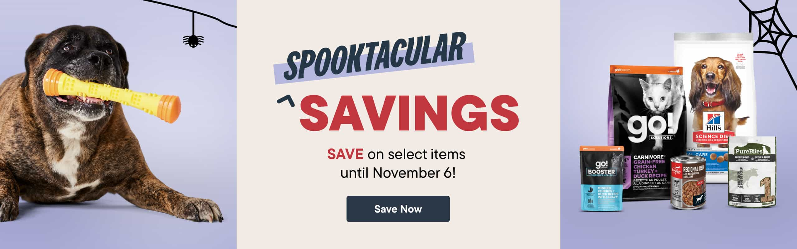 Super Savings, save on select items until November 6 - Save Now