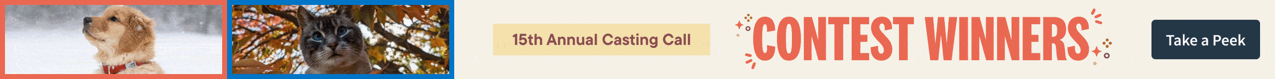 15th Annual Calendar Casting Call Contest. Winner Announced.