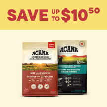 Dog Megamenu Callout 2 - Save up to $10.50