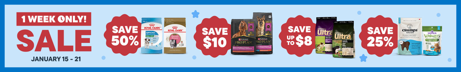 1 Week Category Sale