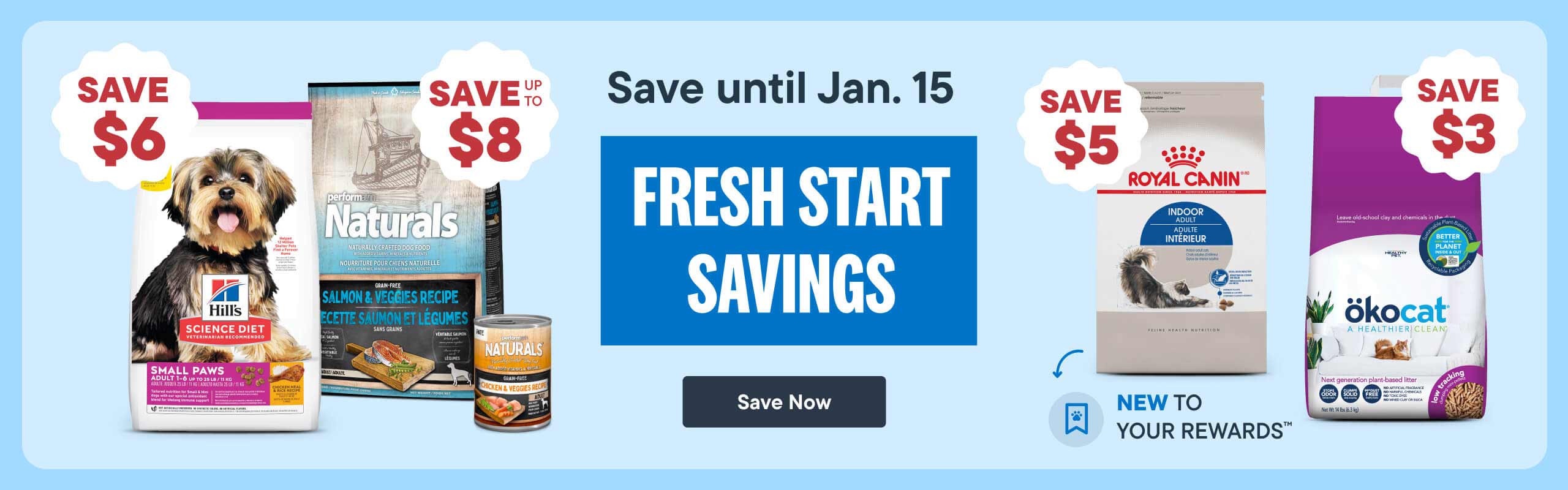 Fresh Start Savings: Save until Jan. 15