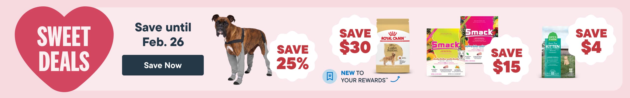 Sweet Deals, Save until Feb 26 - Save now