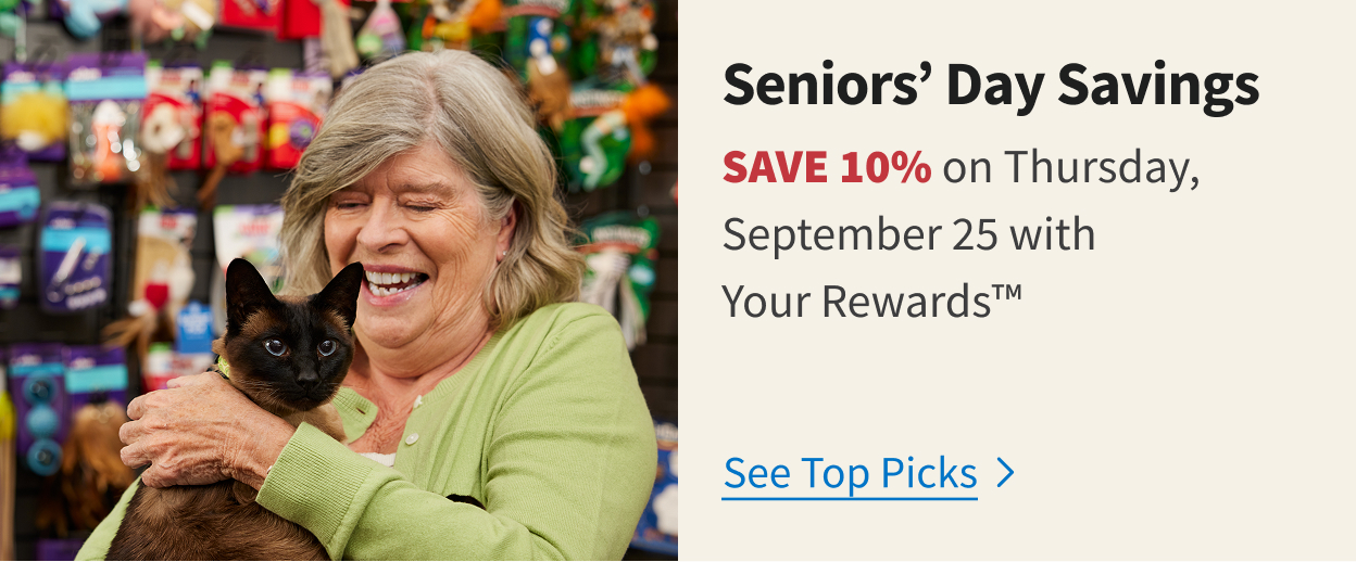 Senior's Day Savings. See Top Picks