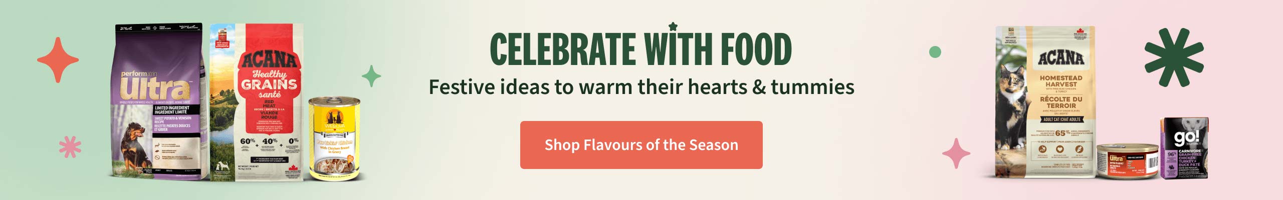 Holiday Celebrate with Food. Festive ideas to warm their hearts & tummies​ - Shop Flavours of the Season