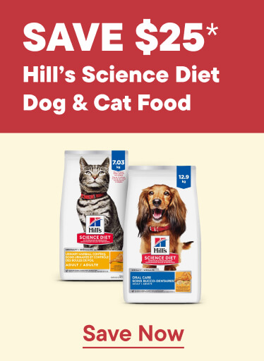 Dog & Cat Food - Save $25 Hill's Science Diet