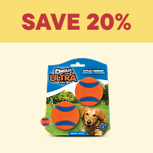 Dog Megamenu Callout 4 - Save 20%