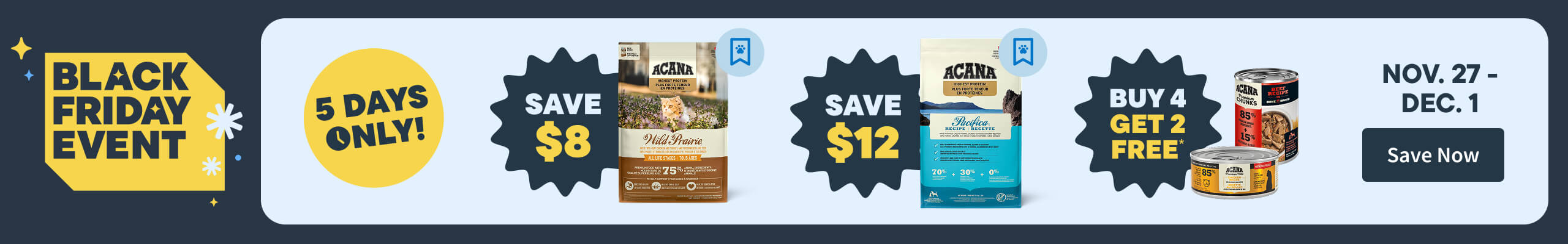 Black Friday Event. 5 days only. Save now