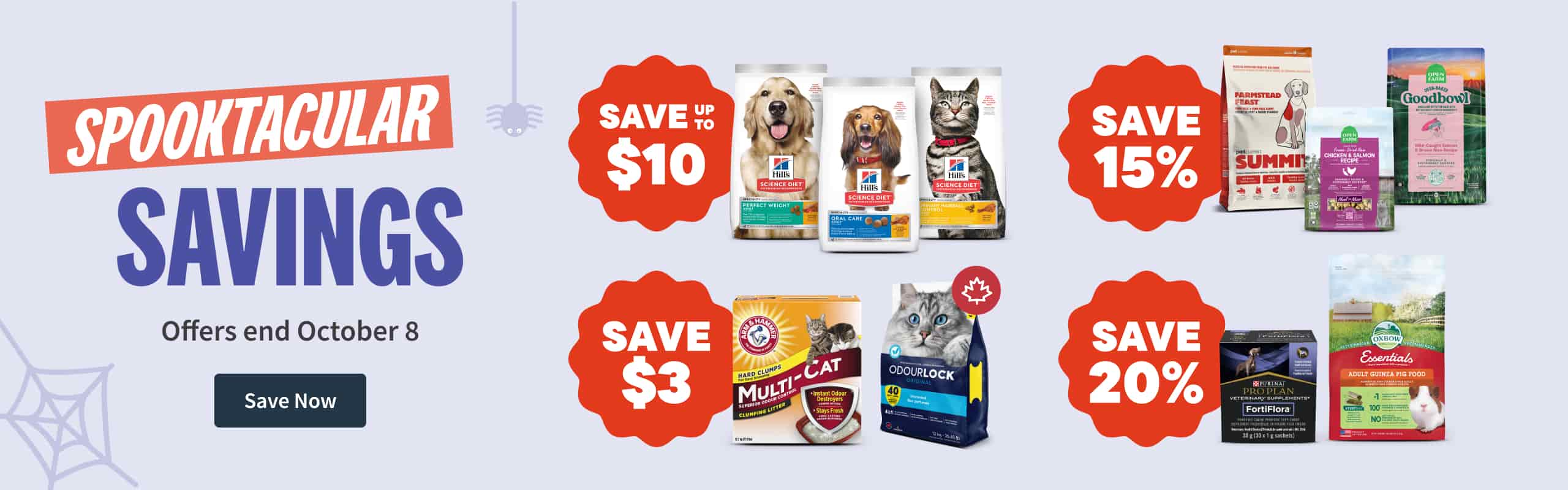 Spooktacular Savings: Save until October 8