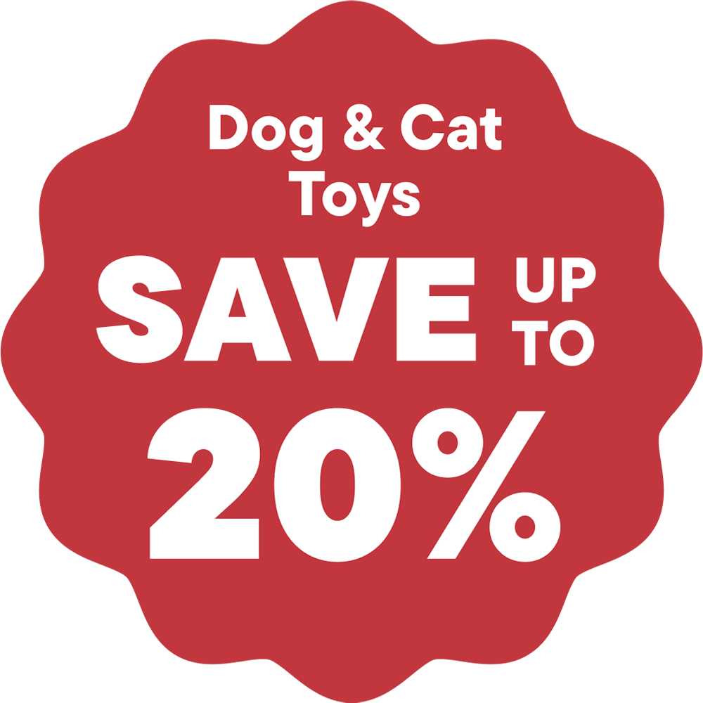 Dog & Cat Toys Save up to 20%