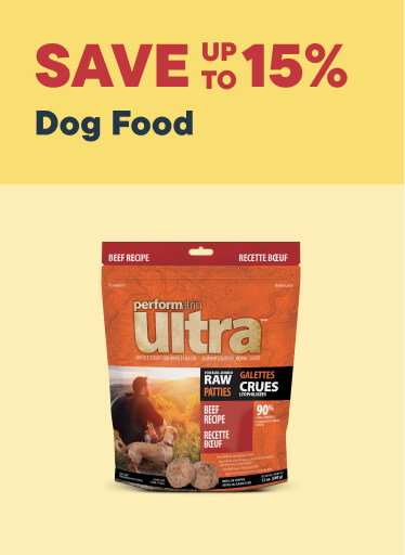 Dog Food – Save up to 15%
