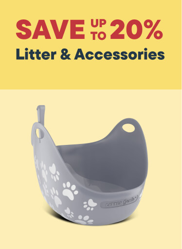 Litter & Accessories – Save up to 20%