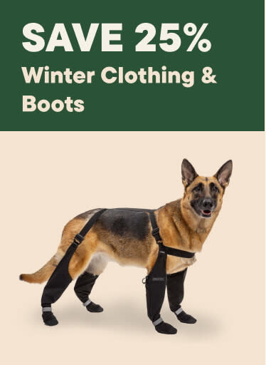 Winter Clothing & Boots – Save up to 25%