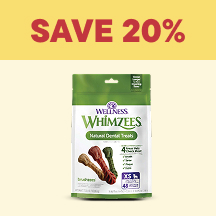 Dog Megamenu Callout 4 - Save 20%