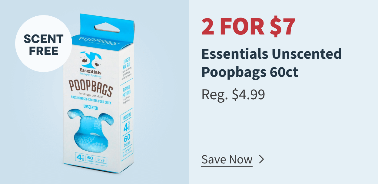 Essentials Unscented poopbags - Save Now
