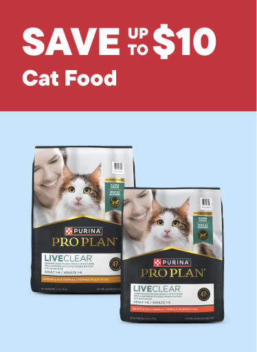 Cat Food – Save up to $10