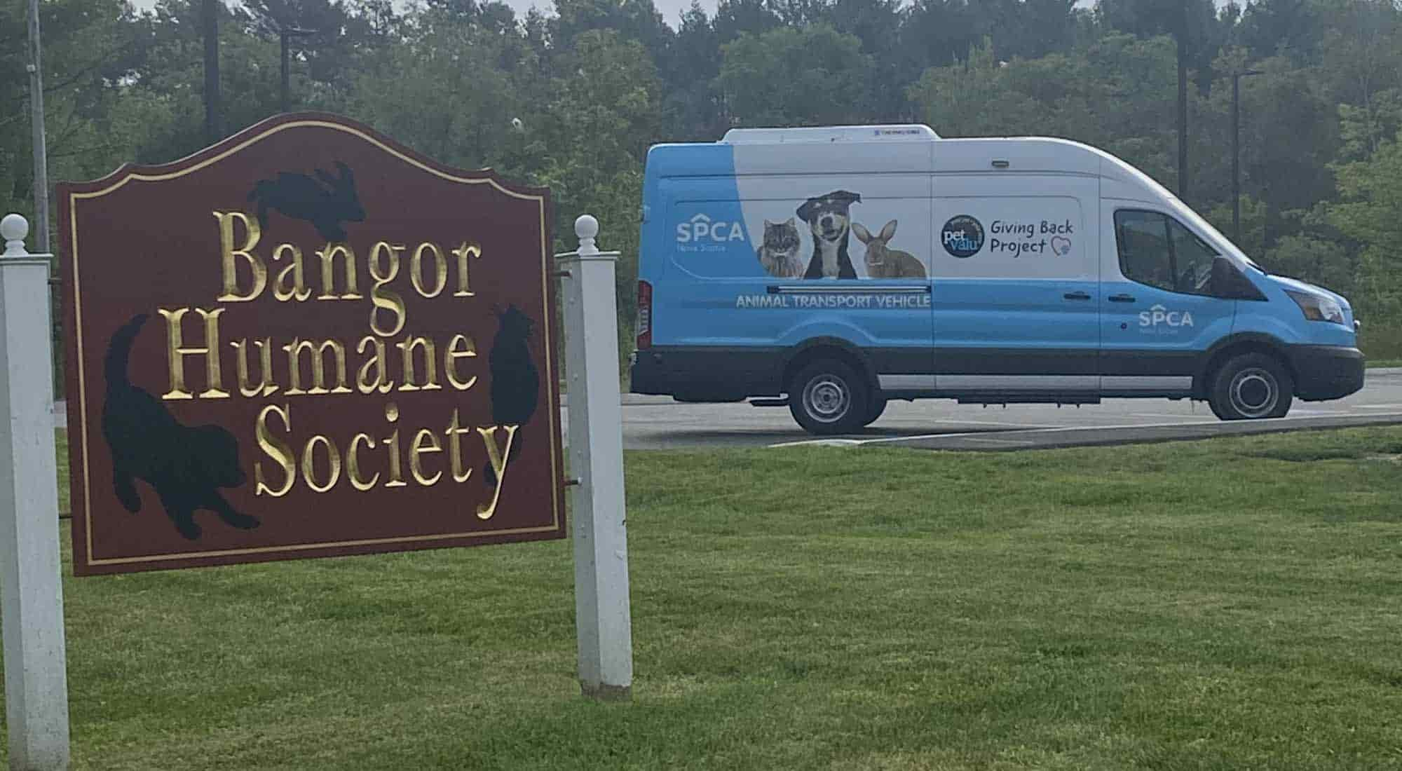 Nova Scotia SPCA animal transport vehicle