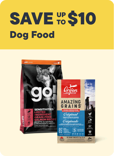 Save up to $10 on Dog Food