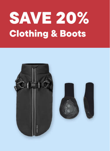 Clothing & Boots – Save up to 20%