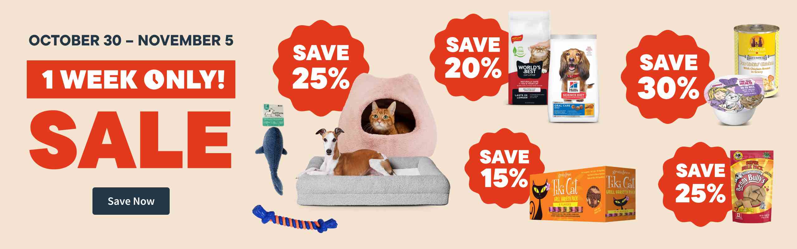 1 Week Sale until Nov 5th